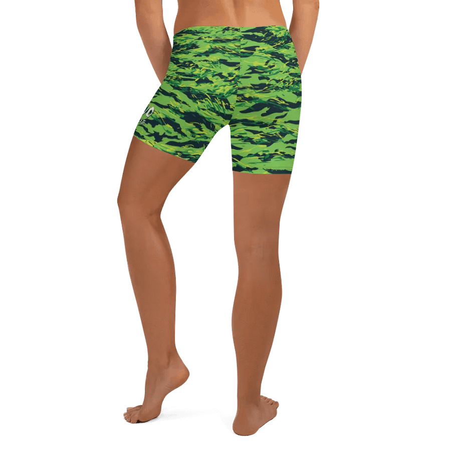Green Camo Bike Shorts product image (4)