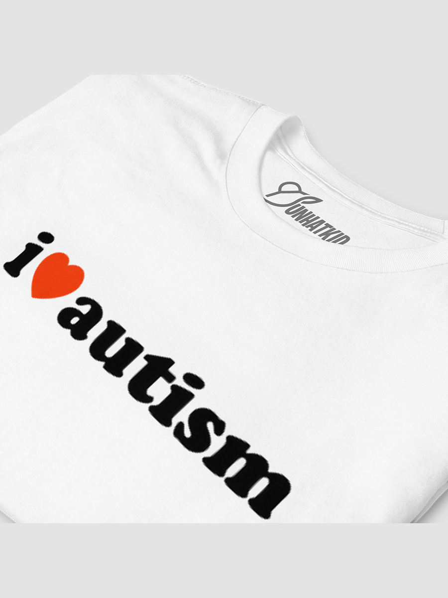 I Heart Autism White Tee product image (5)