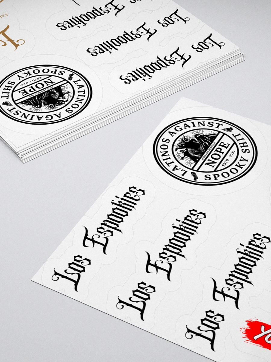 LatinosAgainstSpookyShit Sticker Pack #1 product image (12)