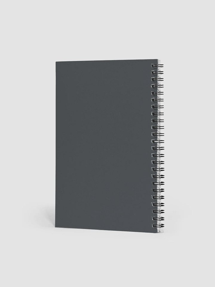 This is Fine Spiral Notebook - Grey product image (2)