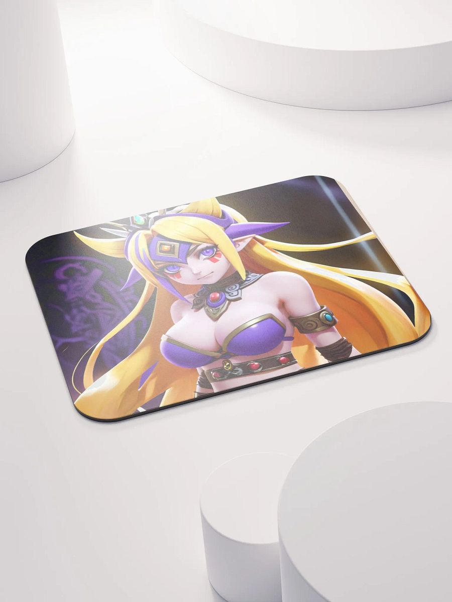 Mystical Blonde Horned Mouse Pad product image (4)