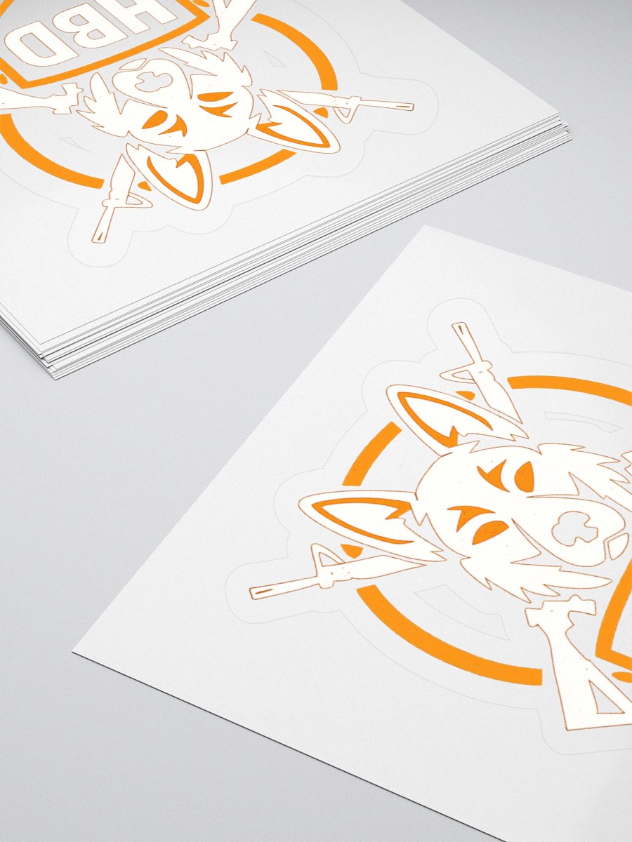 HBD Gaming Transparent Dog Head Decal product image (10)