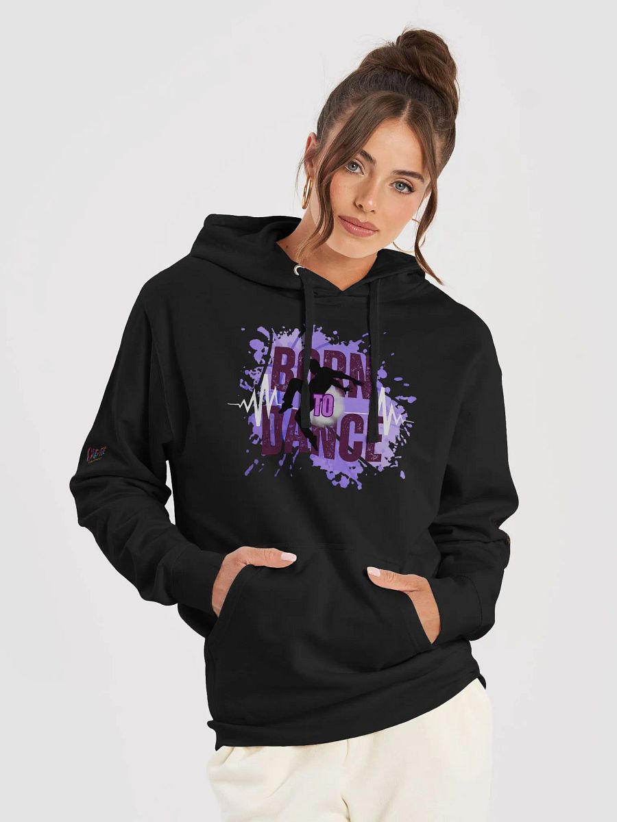 Energetic Born to Dance His Silhouette Midweight Hoodie product image (36)