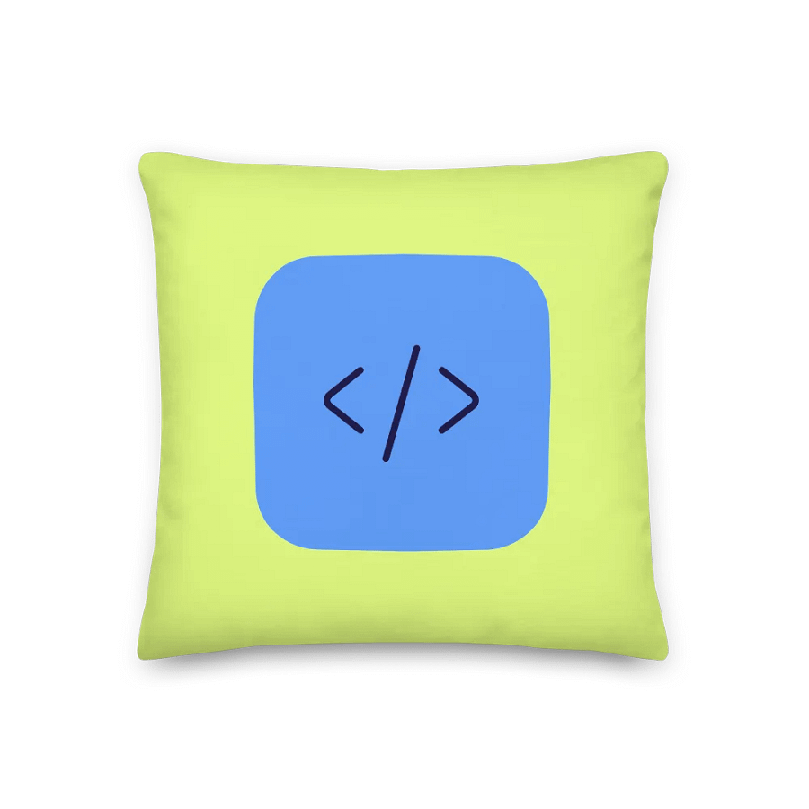 Design / Dev Icon Pillow product image (2)