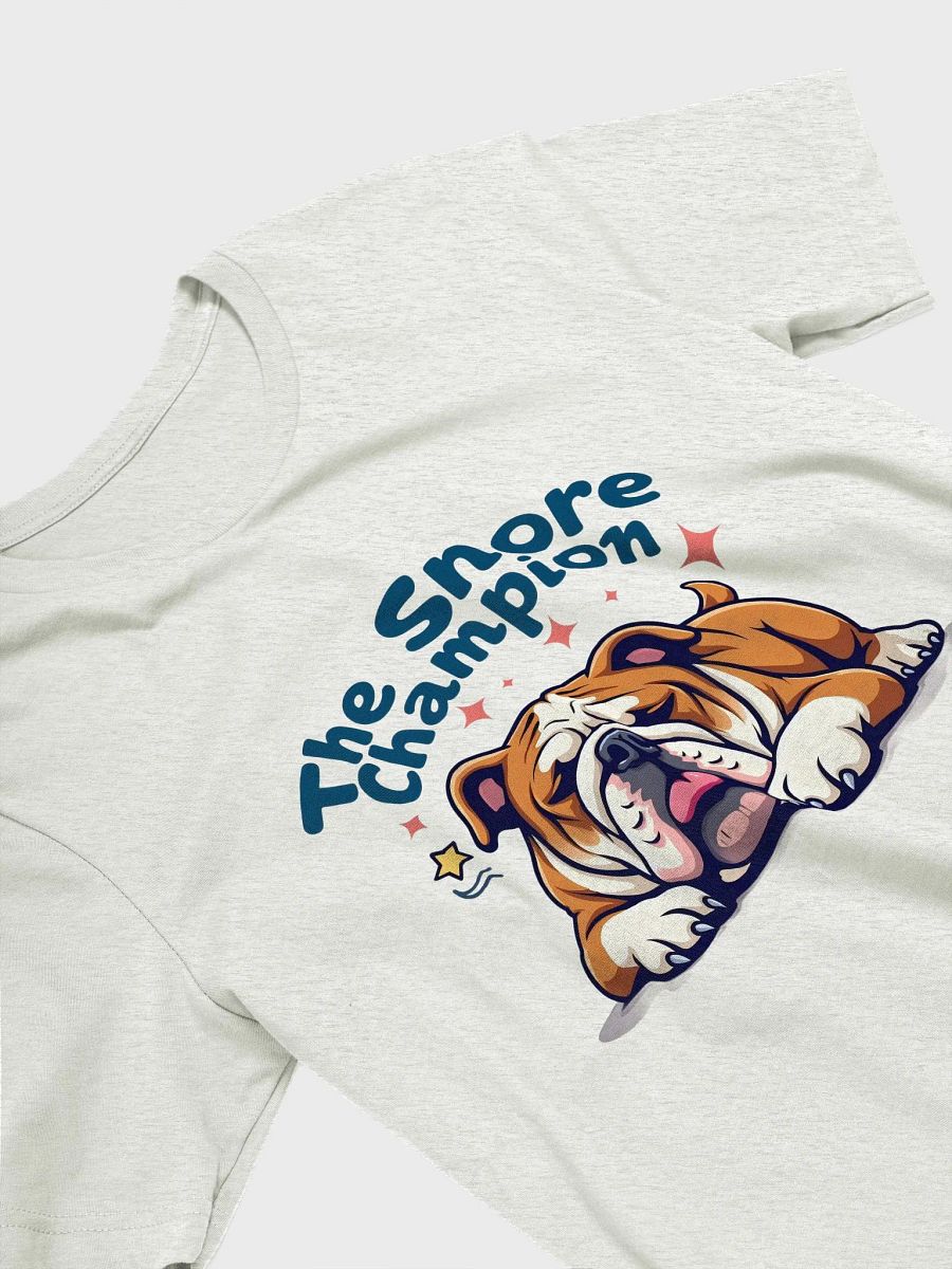 Bulldog: The Snore Champion – The Ultimate T-Shirt for Bulldog Lovers product image (3)