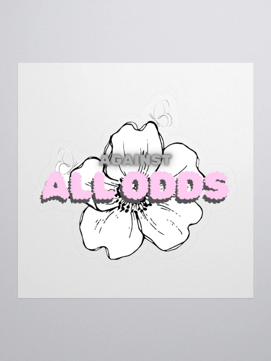 Floral Resilience Kiss Cut Stickers product image (1)