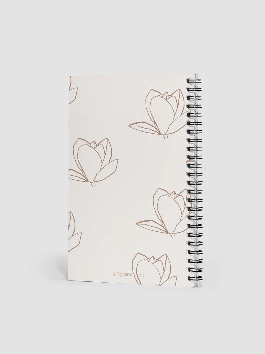 Neutral Pink Floral Notebook product image (2)