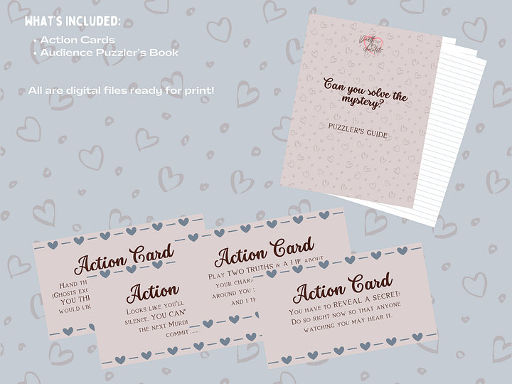 Death by Chocolate - A Valentine’s Murder Mystery - Extracurriculars Add-On product image (2)