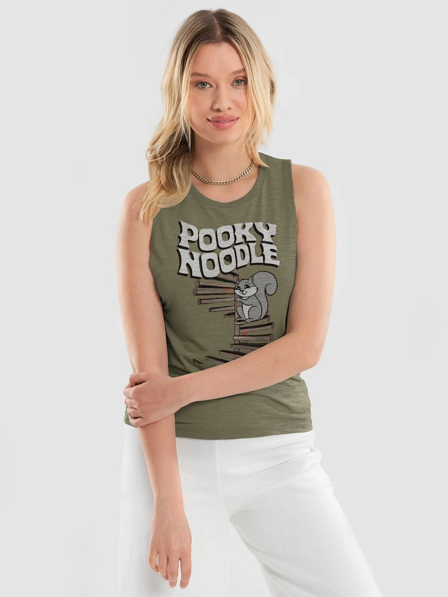 Pooky Noodle Cartoon Squirrel Muscle Tank product image (3)