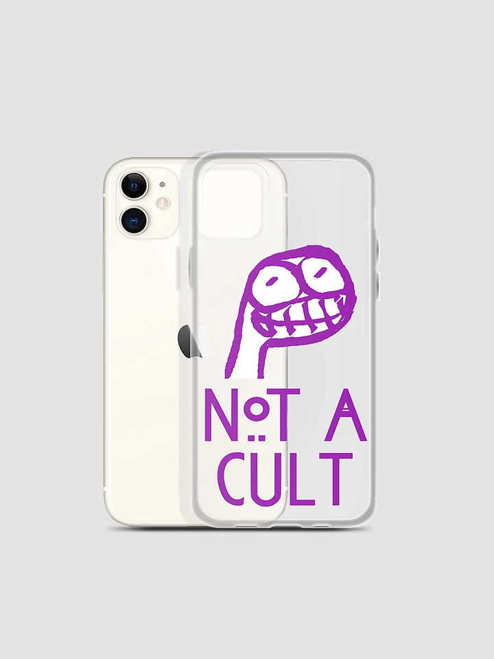 Not a Cult iPhone Case [Transparent] product image (1)