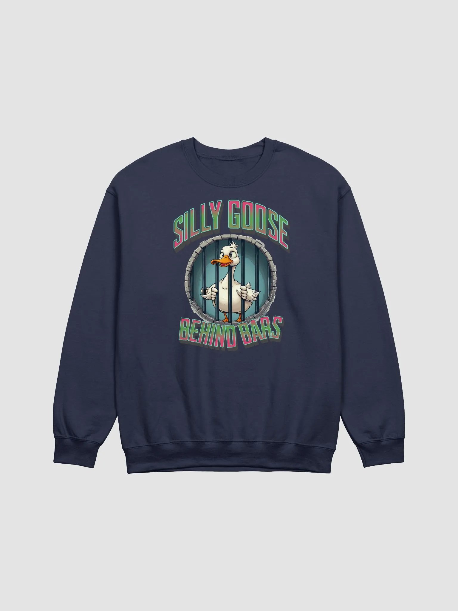 Silly Goose Behind Bars Crewneck product image (13)