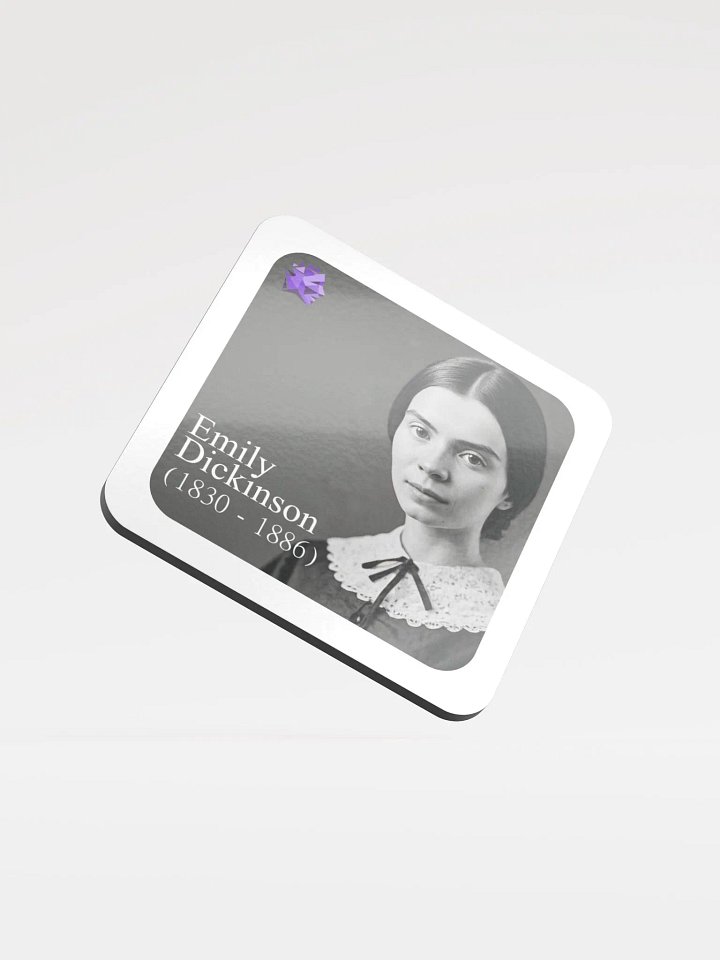 Emily Dickinson Cork Coaster product image (1)