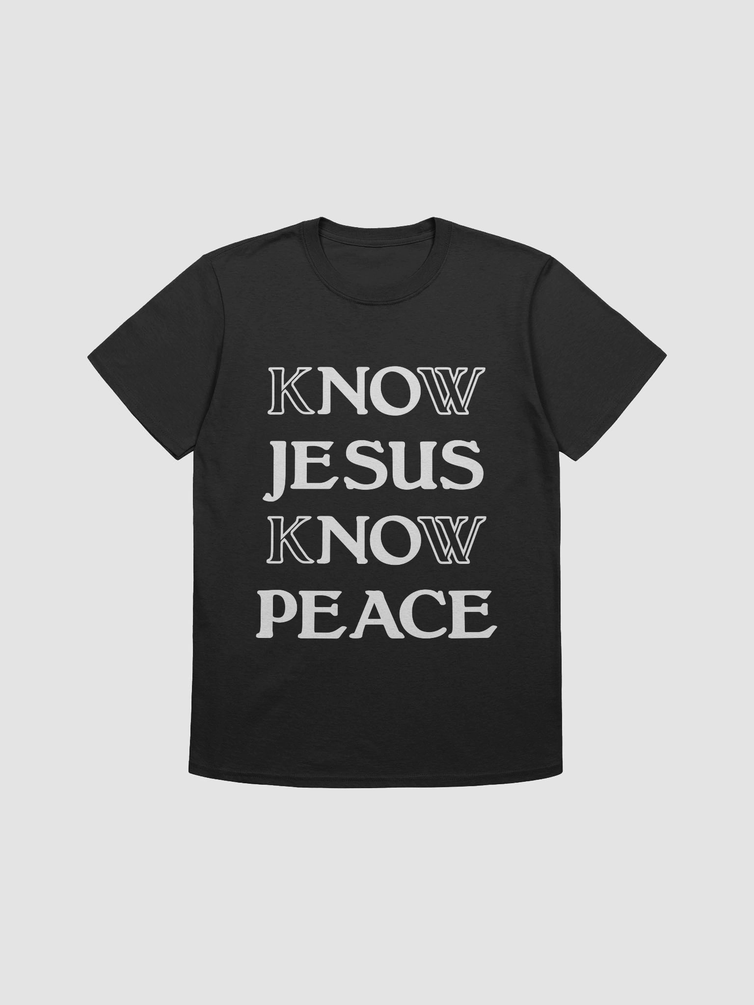 Know Jesus Know Peace white product image (2)
