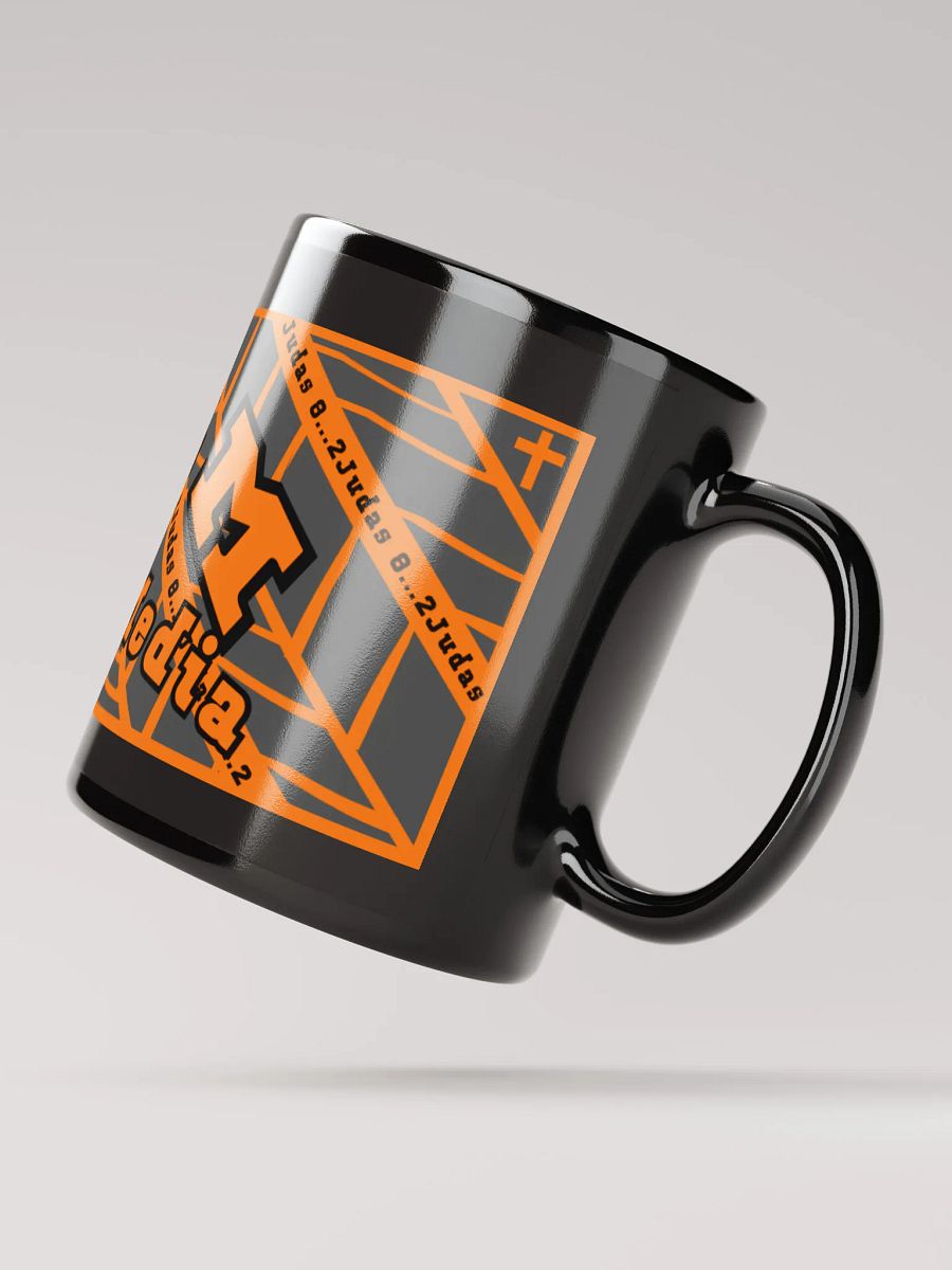 D.T.M. Black Glossy Mug product image (4)