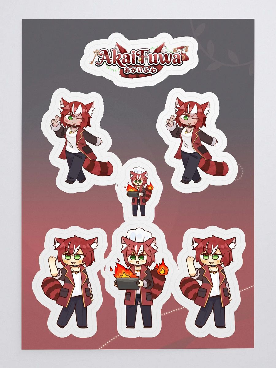 Akaifuwa Stickers Set product image (3)