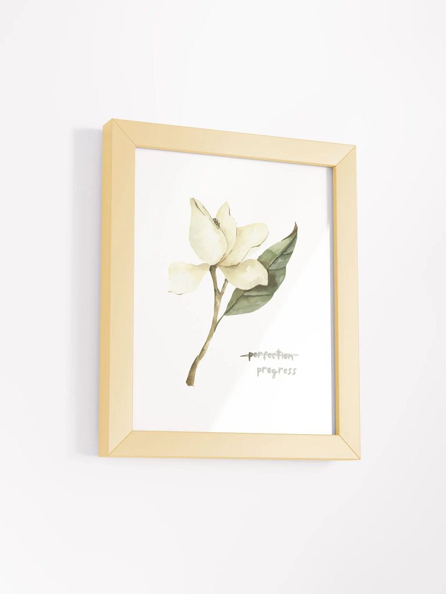Progress, Not Perfection Botanical Wall Art product image (3)