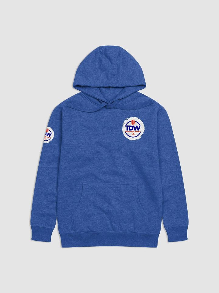 Tech Dudes Weekly Heather Blue Hoodie product image (1)