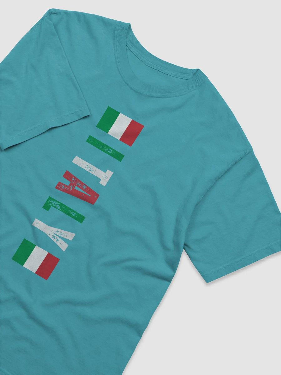 Italian Flag-Inspired Comfort T-shirt - 100% Cotton product image (5)