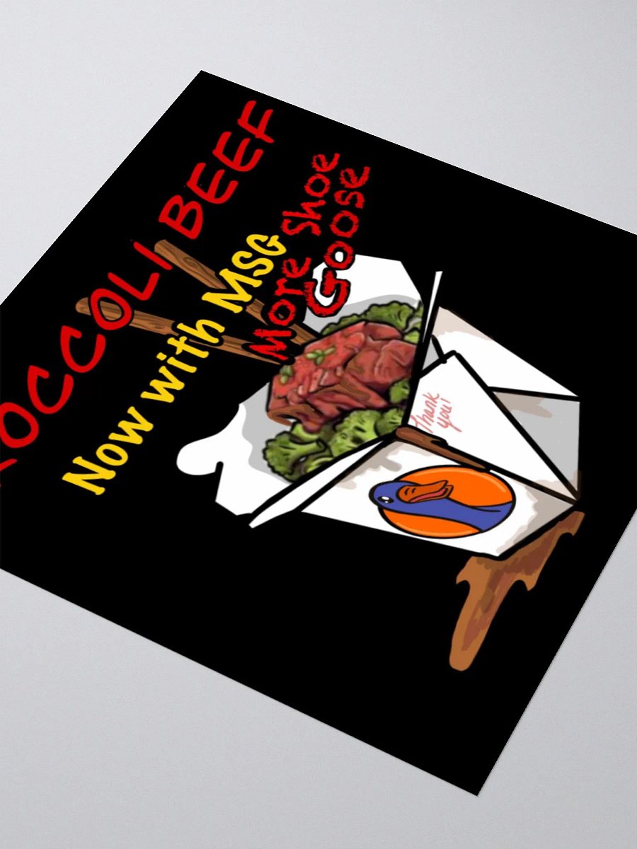 Broccoli Beef 2023 Sticker product image (3)