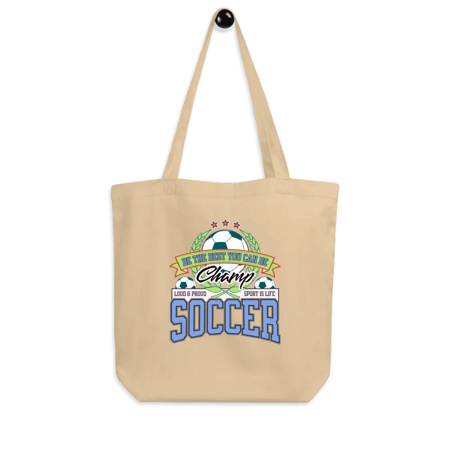 Champ Soccer Wreath Tote Bag product image (7)