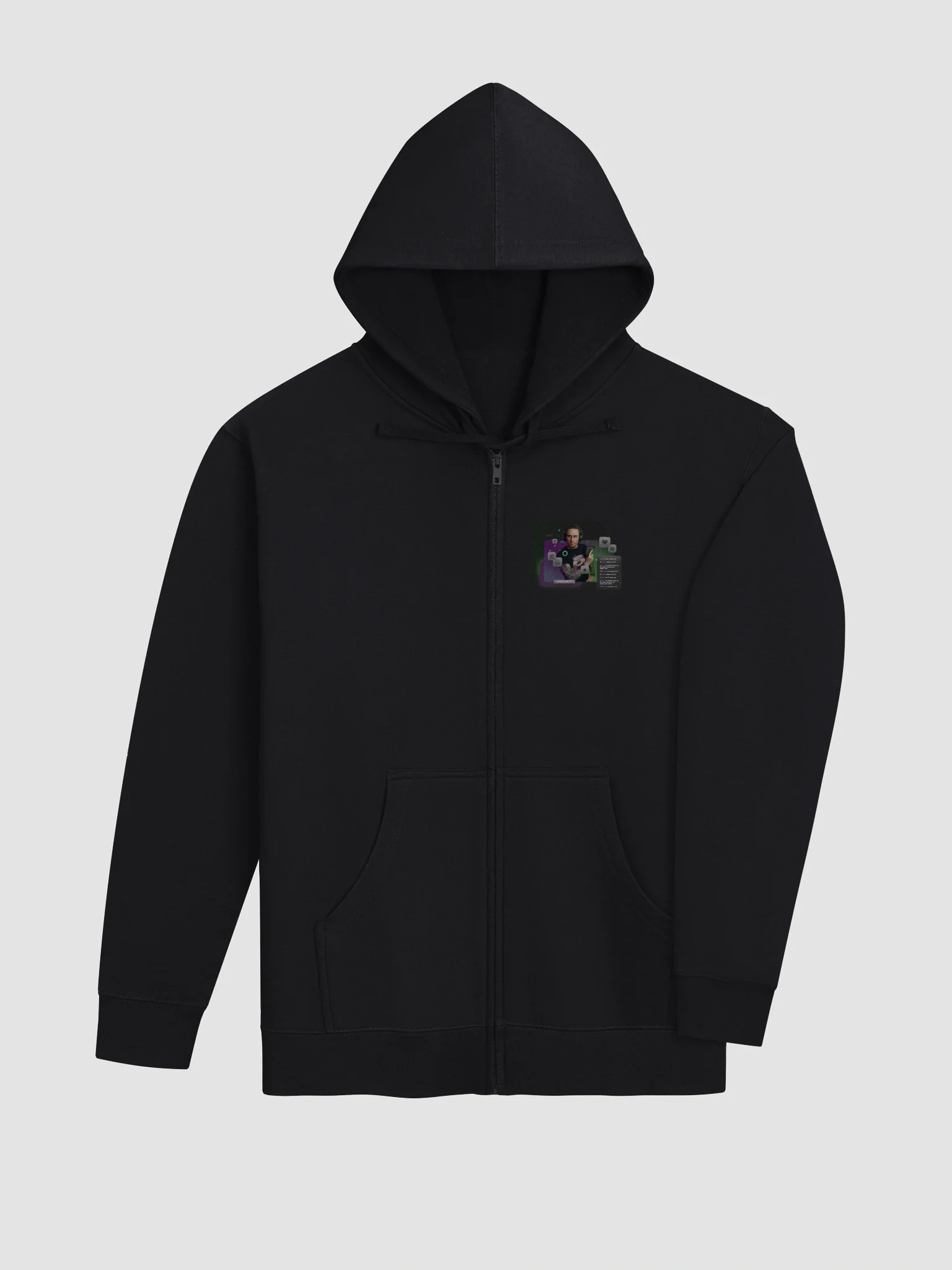 Chat Encouraged - Independent Trading Co. Fleece Zip Up Hoodie product image (13)