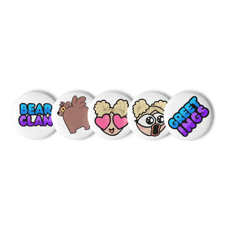 Bear Clan Pin Set product image (2)