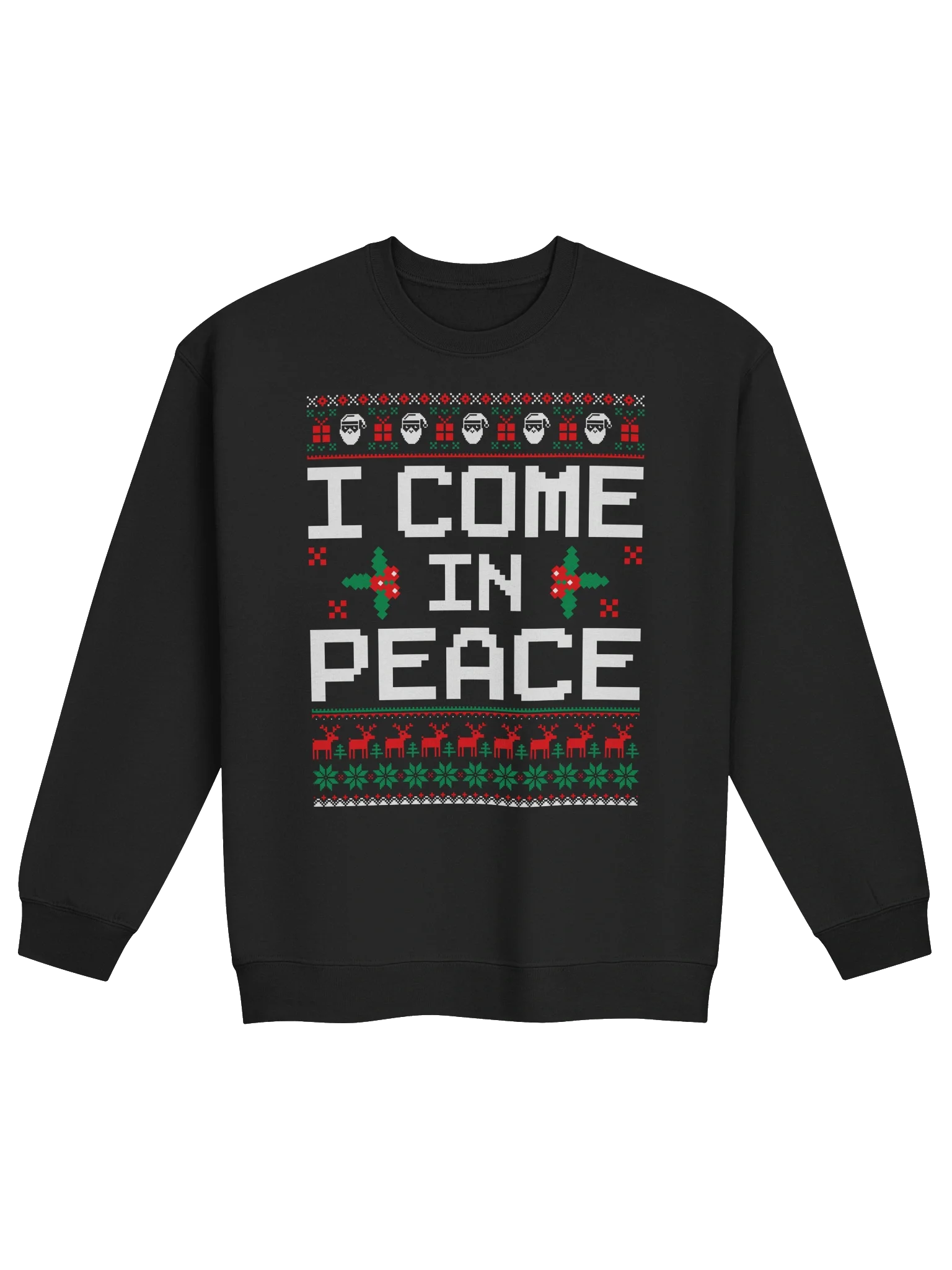 I Come In Peace Ugly Christmas Sweater product image (5)