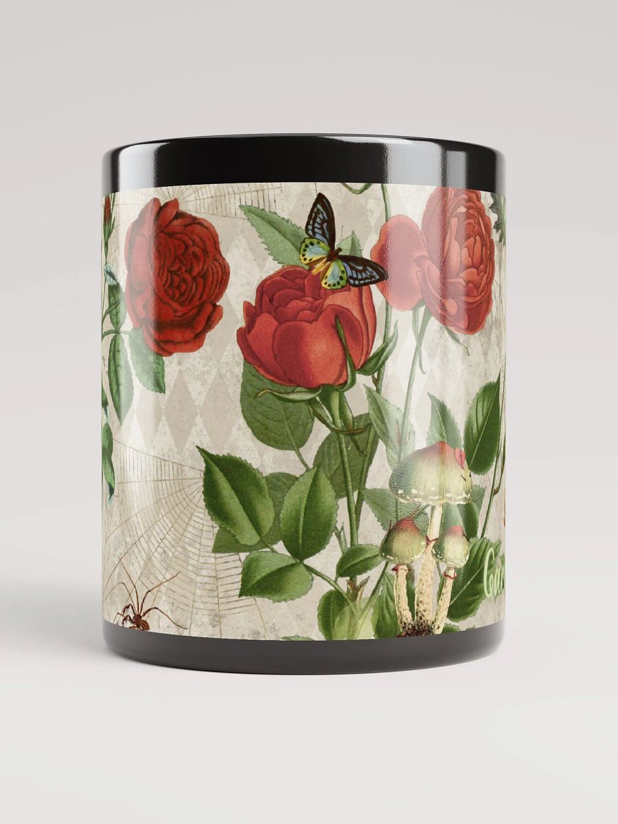 Garden Witchery #1 BLACK GLOSSY MUG product image (5)