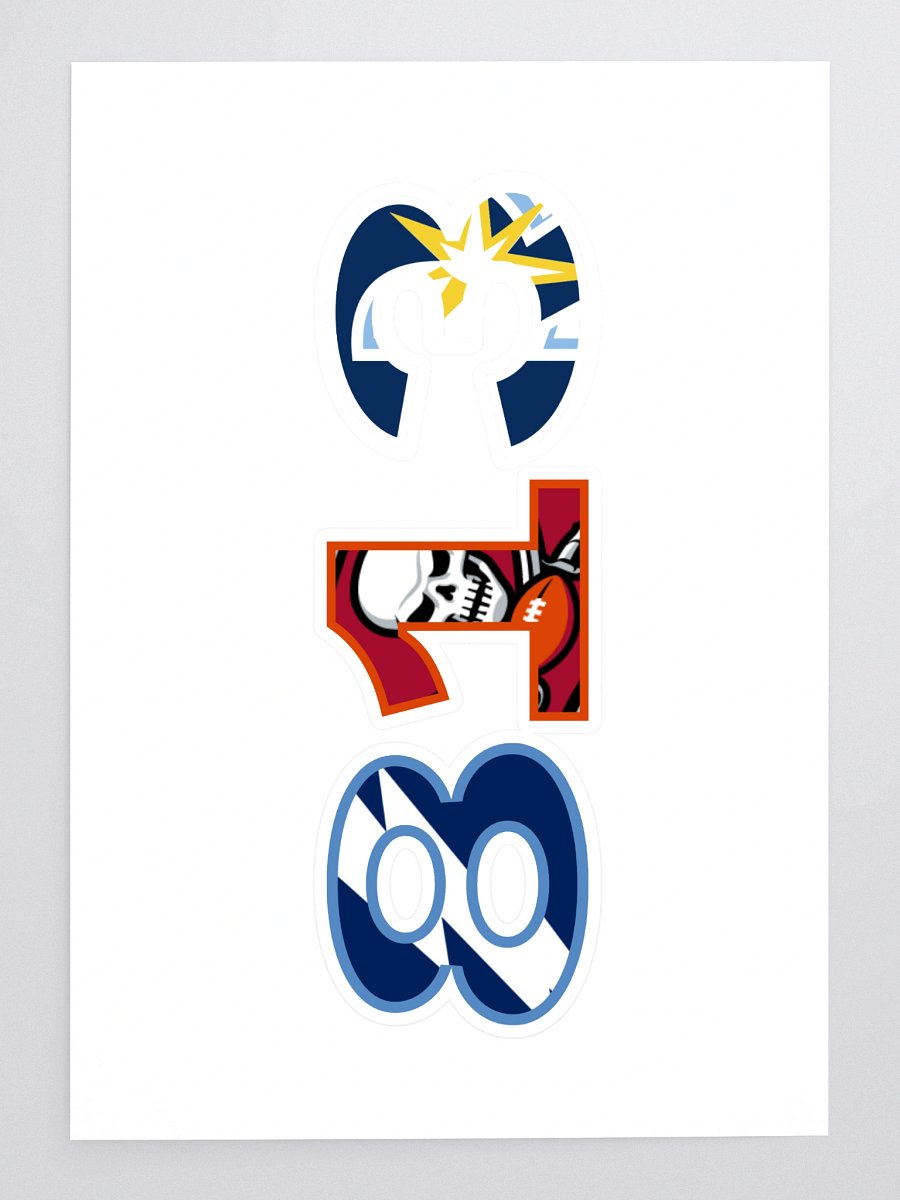 813 Tampa large Sticker product image (3)