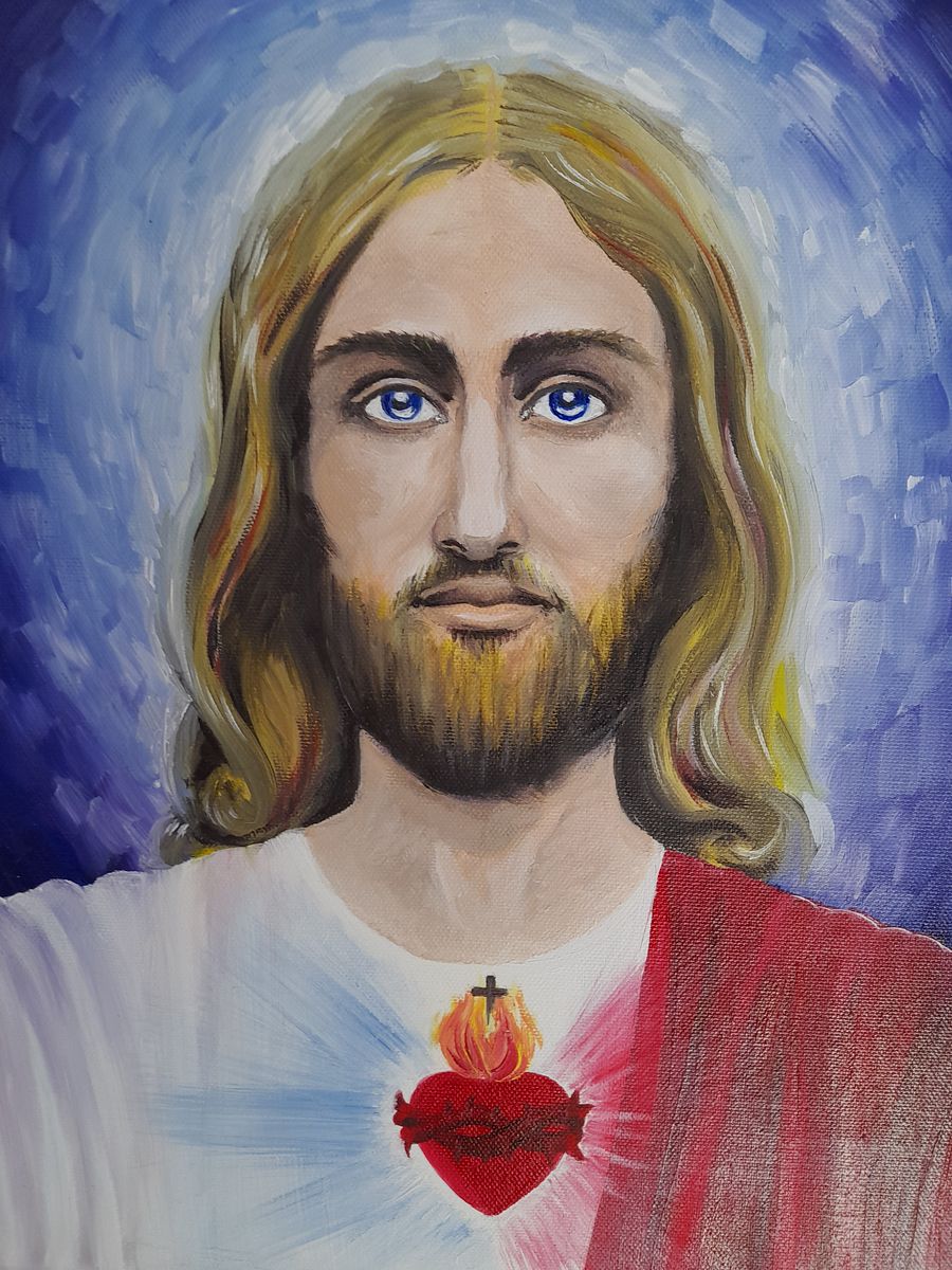 Lamina de Jesús pintado por Nuria product image (1)