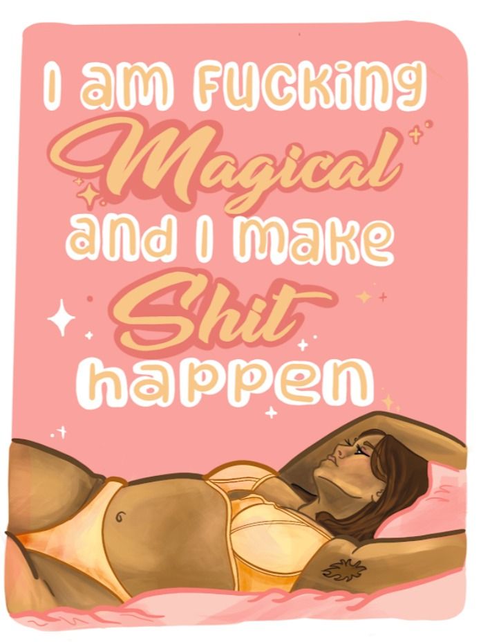 Life is Tough (But So Am I) | Affirmations for when everything feels fucked Zine product image (4)