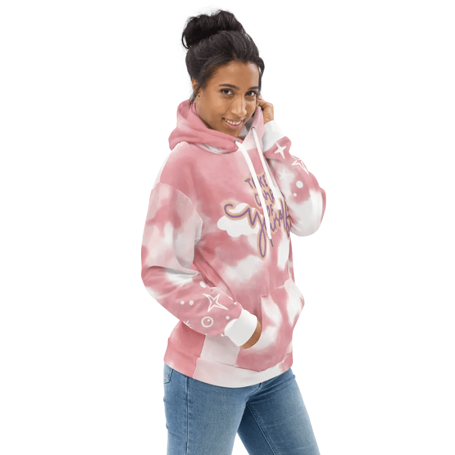 Rainbow Dreams Acid Washed Hoodie product image (2)