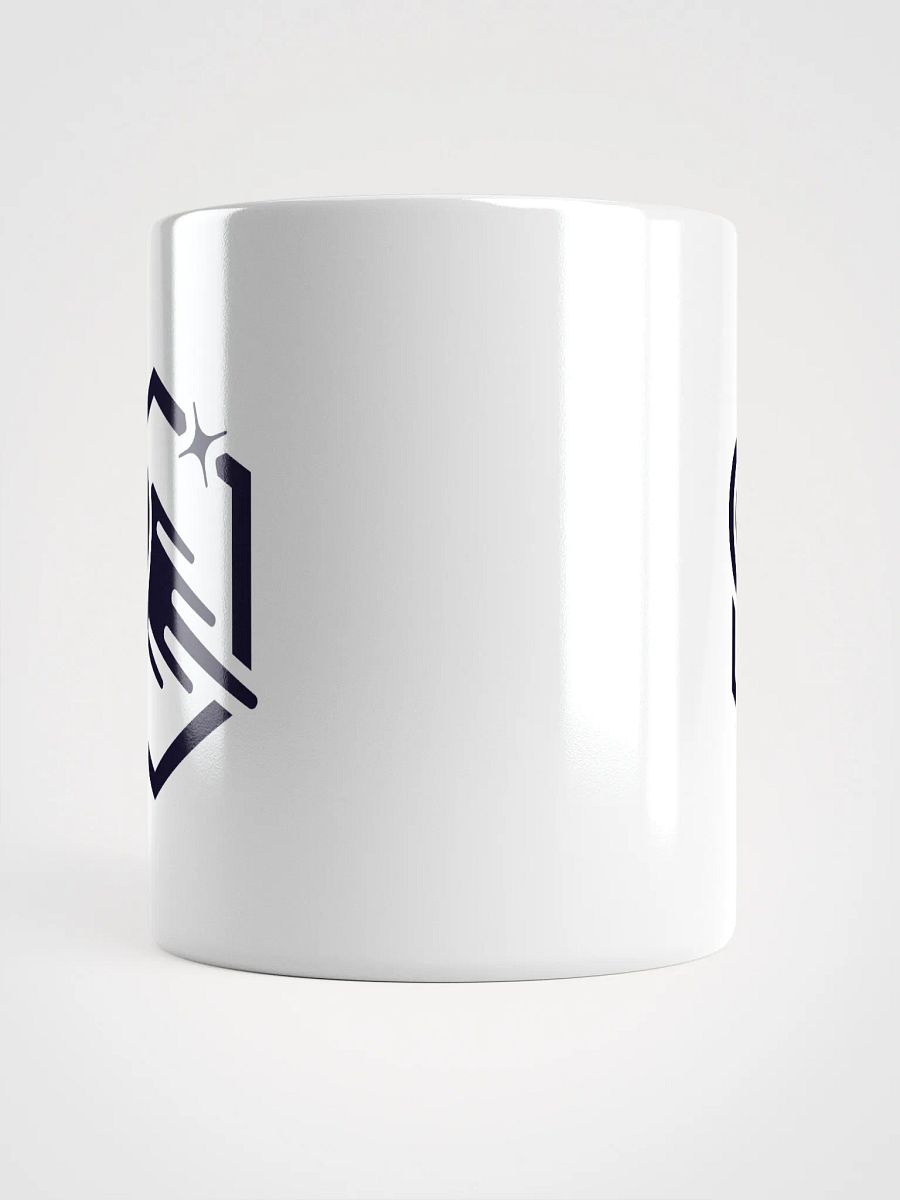 White Ceramic Mug (Dark Logo) product image (5)