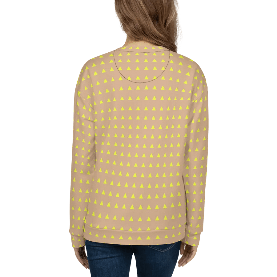Neon Triangles Yellow Sweatshirt product image (6)