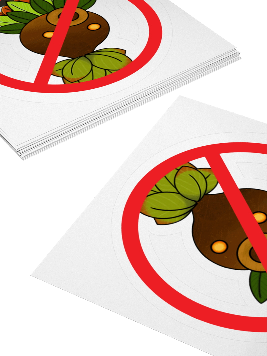 No Deku Scrub Sticker product image (10)