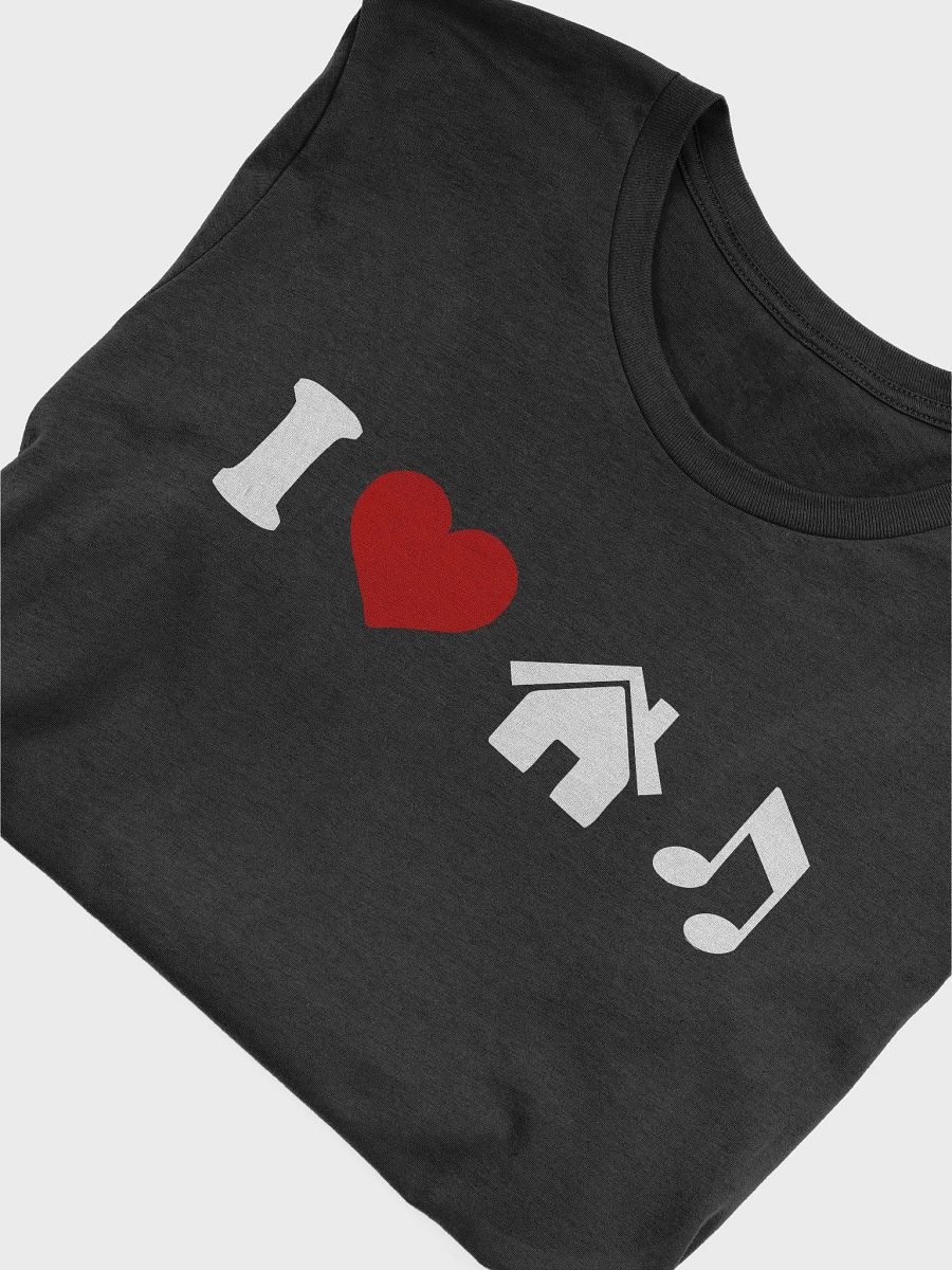 I Love House Music 1 (white red) product image (5)