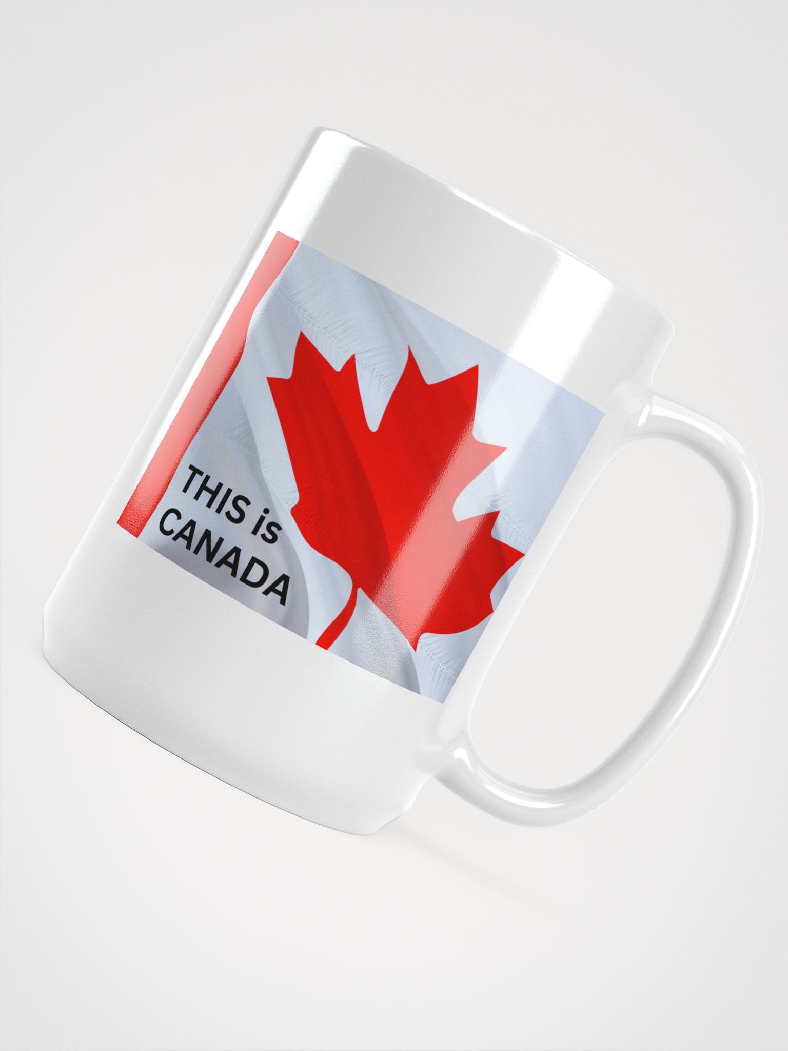 THIS is CANADA White Glossy Mug product image (4)