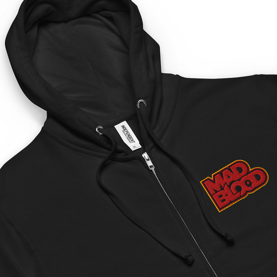 Zip Up Hoodie Stitched Logo product image (5)