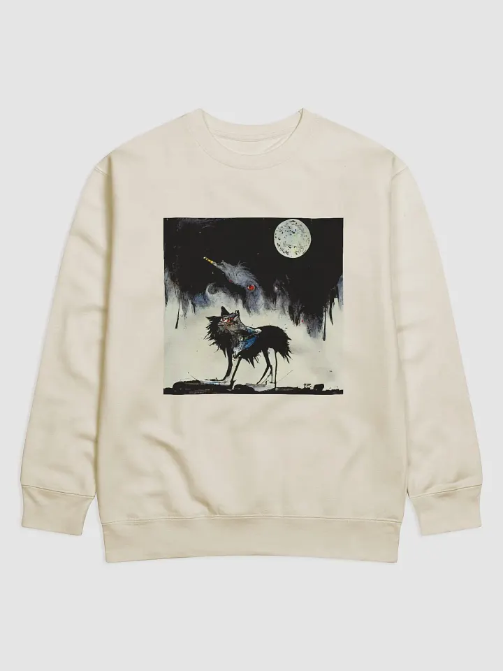 Howling Wolf Moonlight Sweatshirt product image (1)