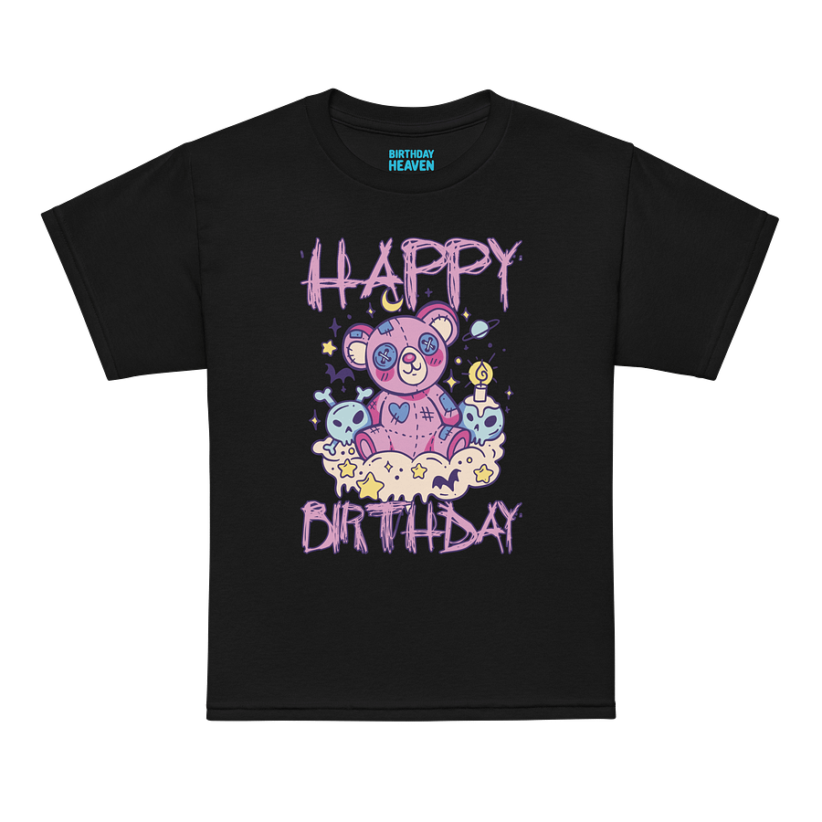 Happy Birthday (Cute Teddy Bear) T-Shirt For Kids product image (11)