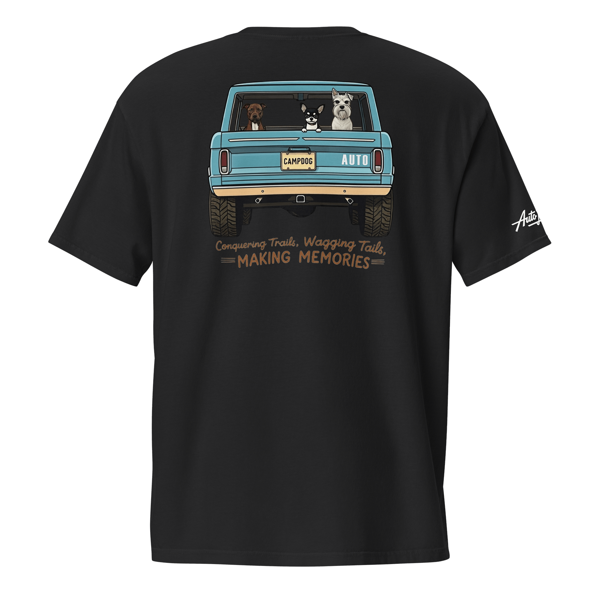 Trails and Tails Pocket Tee product image (1)