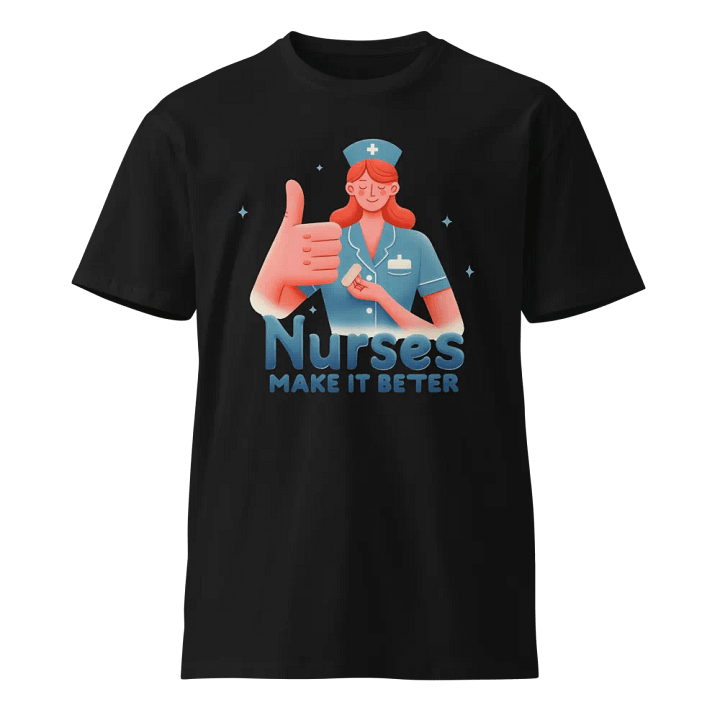 Nurse's Thumbs-Up Premium Tee product image (1)