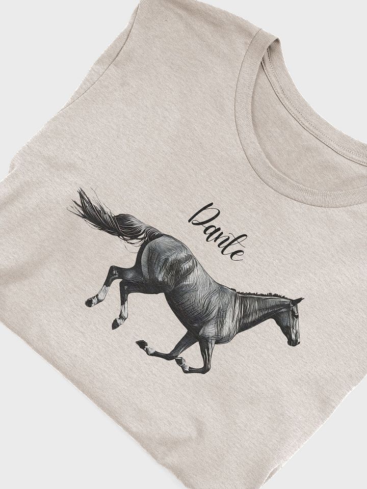 YOUR HORSE! / T-SHIRT WITH PERSONALIZED NAME product image (1)