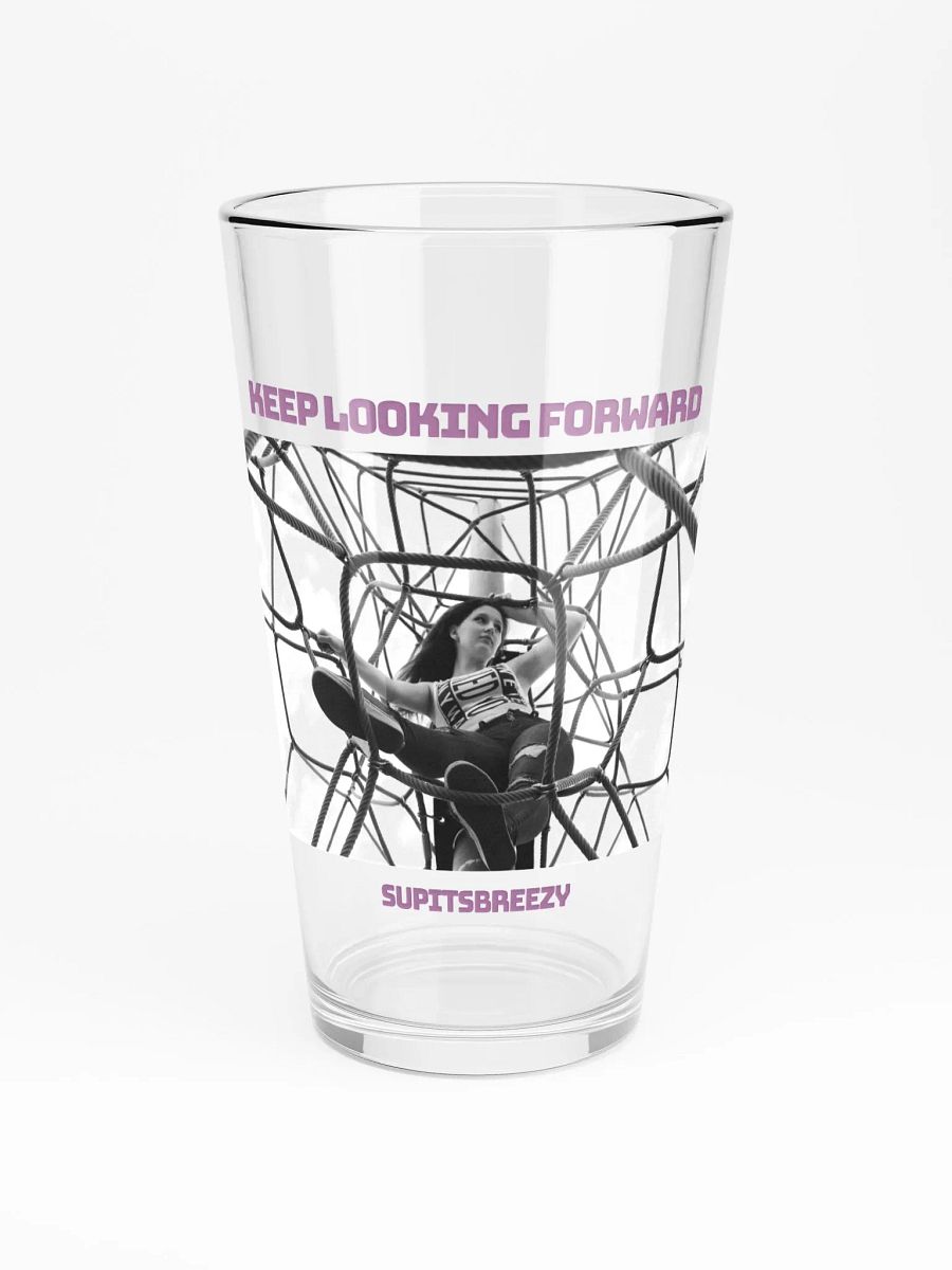 Keep Looking Forward Pint-Glass! product image (3)