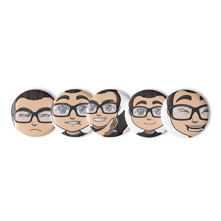 Exclusive BAM Emote Pin Buttons - Set 1 product image (1)