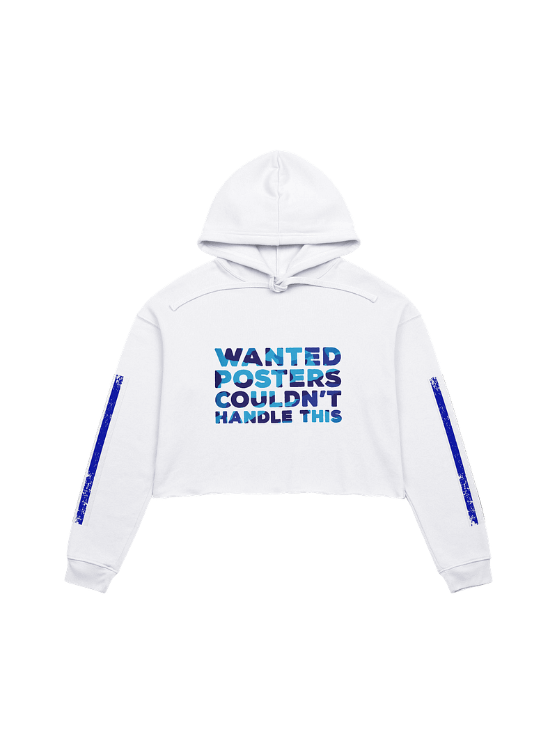 Nik The Hat | “Wanted Posters Couldn’t Handle This” Cropped Hoodie