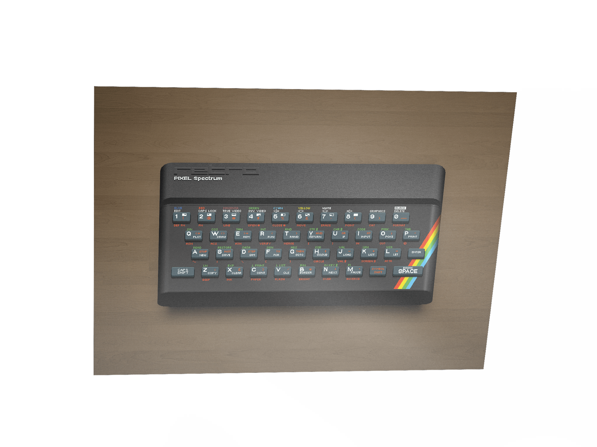 Pixel Spectrum Oak Poster product image (3)