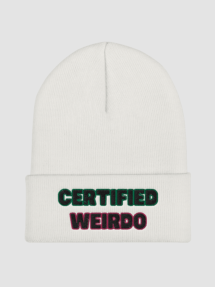 Certified Weirdo - Cuffed Beanie product image (1)