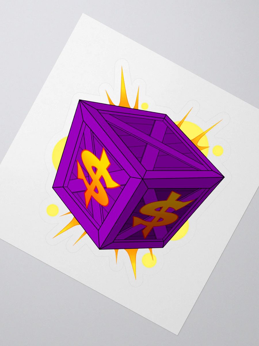 Powered by Money Sticker product image (2)