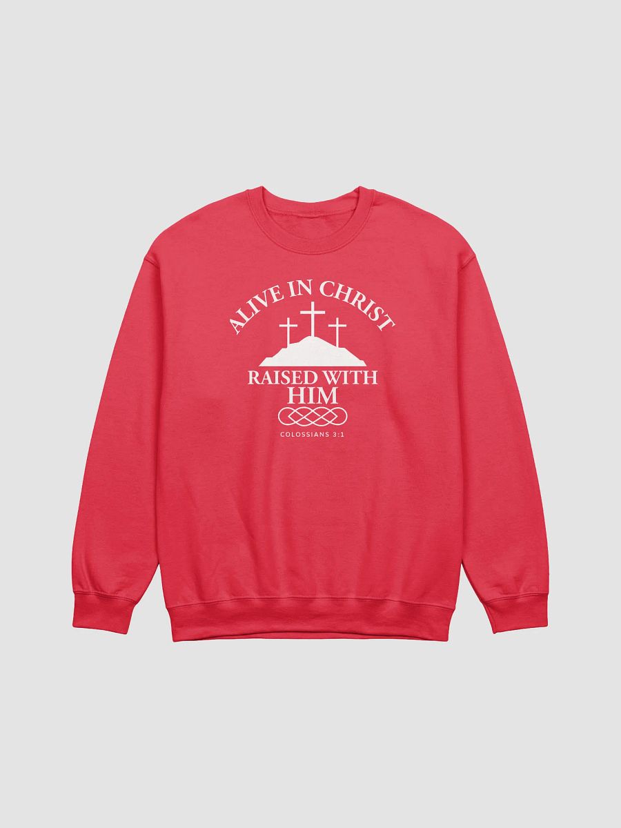 Alive in Christ, Raised with Him – Resurrection Life Sweatshirt product image (5)